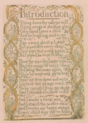 Songs of Innocence and of Experience, levy 3, johdanto (Bentley 4)
